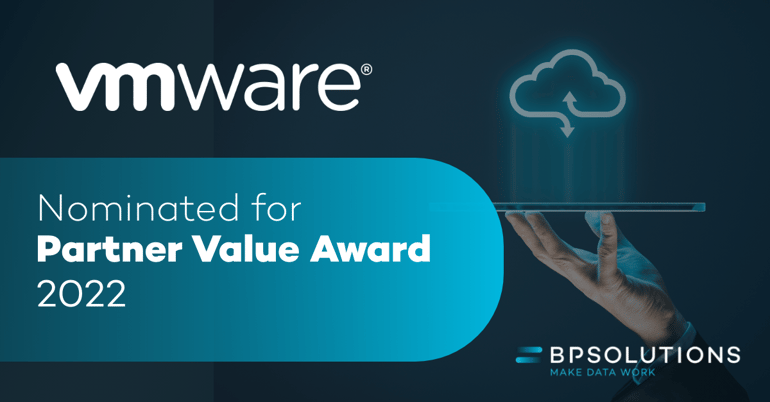 BPSOLUTIONS genomineerd voor VMware Partner Value Award 2022