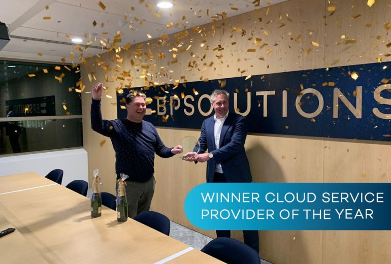 BPSOLUTIONS wint Cloud Service Provider of the Year Award